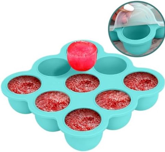  - Gratyfied- Babyvoeding Bewaarbakjes- Baby Food Storage Containers- Babyvoeding Diepvriesbakje- Baby Food Freezer Container