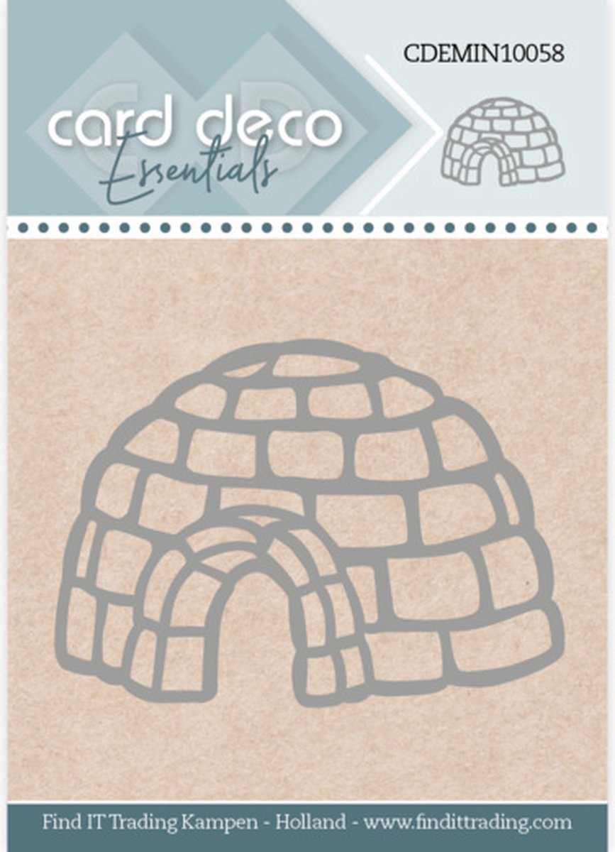 Card Deco Essentials - Mini Dies - 58 - Iglo