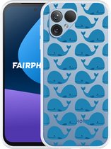 Cazy Hoesje geschikt voor Fairphone 5 Whales