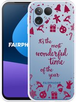 Cazy Hoesje geschikt voor Fairphone 5 Most Wonderful Time