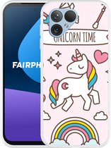 Cazy Hoesje geschikt voor Fairphone 5 Unicorn Time