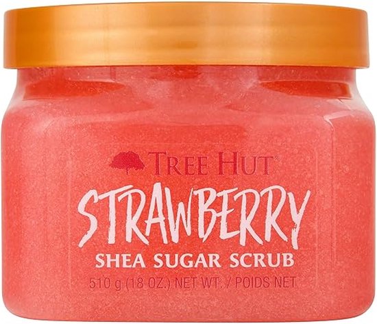 Tree Hut Shea Sugar Exfoliating Body Scrub Strawberry 510g - Tree Hut