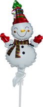 Kiddos Folieballonnen Kerstthema - Kerstdecoratie - Sneeuwpop - set van 5