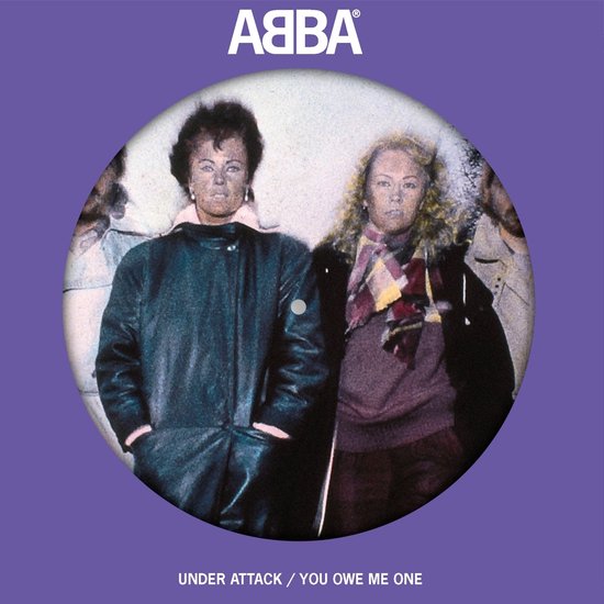 Foto: Abba under attack you owe me one 7 vinyl single limited edition picture disc 