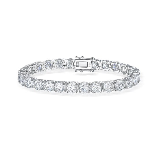 Solaris - Zilveren Moissanite Tennis Armband - 1 karaat