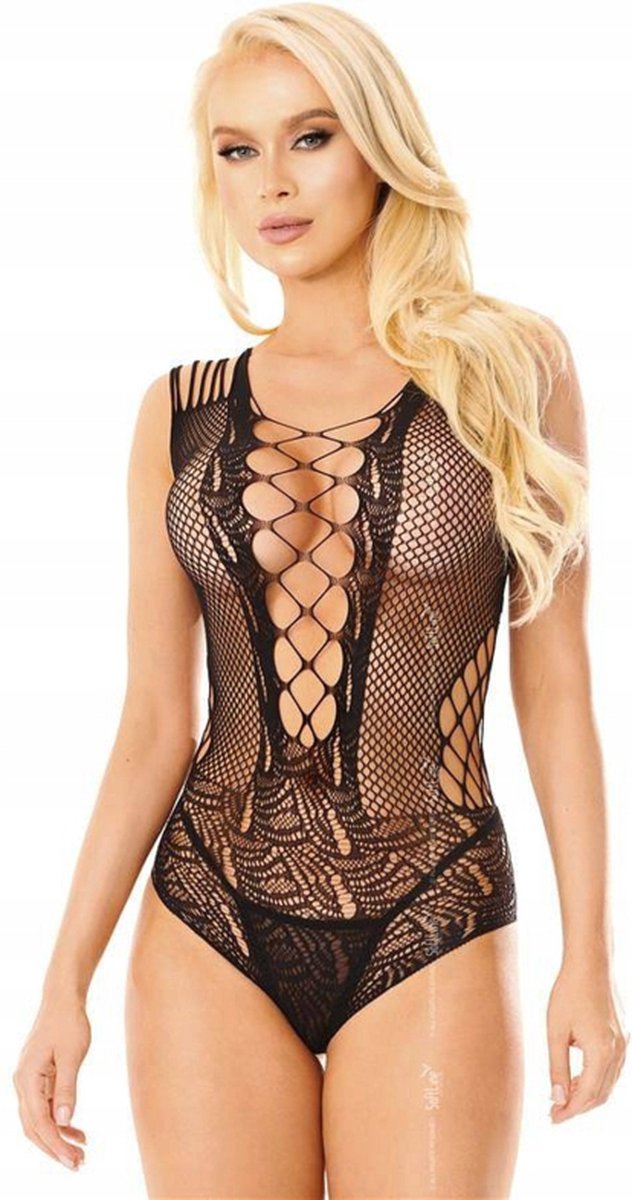 Goedkoopste Chiara- body van SoftLine- zwart S/L S t/m L