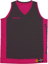 Spalding Reversible Shirt Heren - Fuchsia / Zwart | Maat: XL