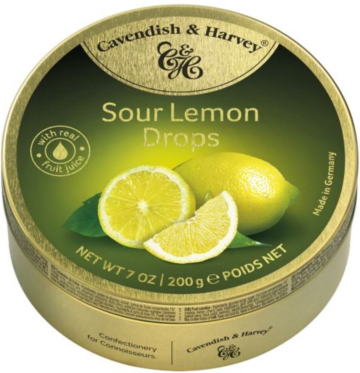 Cavendish & Harvey Citroen Zuurtjes 9 x 200 gram