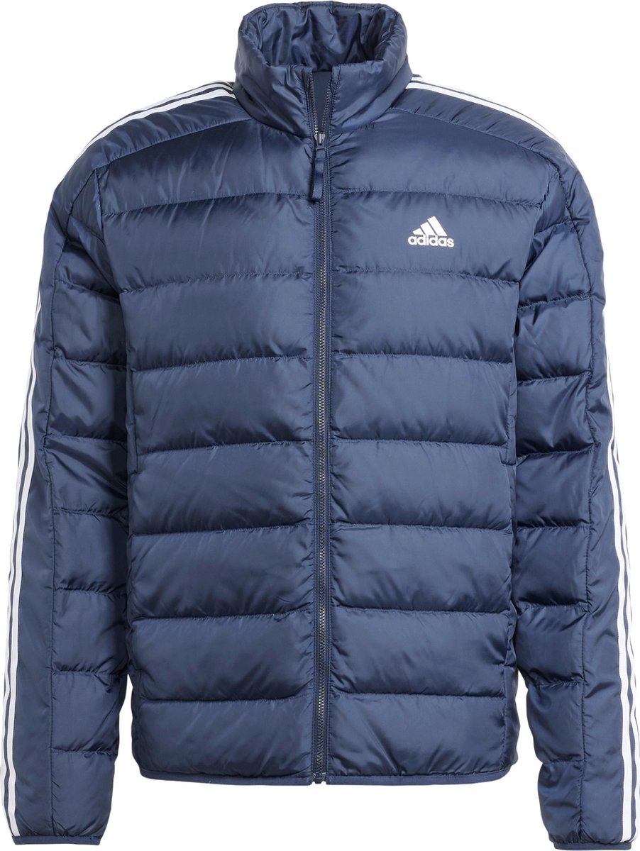 adidas Sportswear Essentials 3-Stripes Light Donsjack Heren – S Blauw