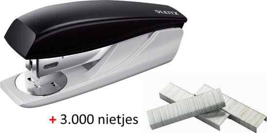 Netjes Machine Leitz nietmachine NeXXT - 25 vel - 3.000 nietjes - voordeelset | bol