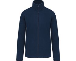 Premium Microfleecevest met rits Kariban Navy blauw - maat L