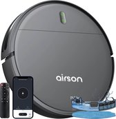 Airson - Robotstofzuiger Met Dweilfunctie - Met Laadstation - Dweilrobot - Met Afstandsbediening En App