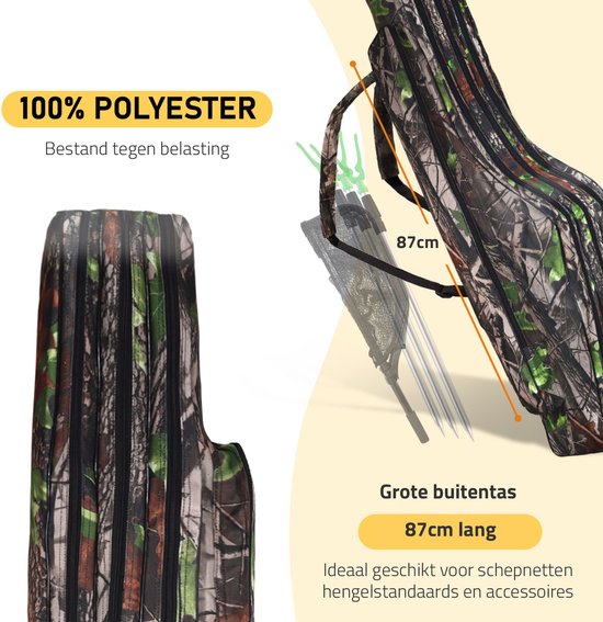 Traxis Camo Rod Bag - Fourre-tout - 1,65m