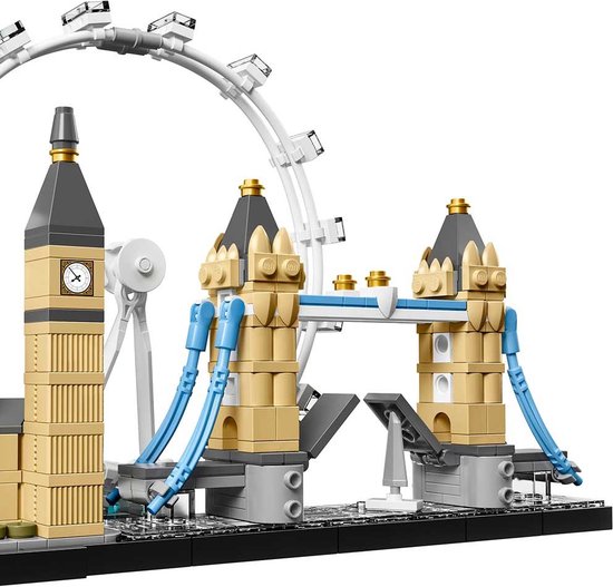 LEGO Architecture Londen Skyline Collectie Decoratie en Bouwpakket voor Volwassenen 21034