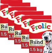 Frolic Complete - Nourriture pour chien - Boeuf - 5 x 1,5 kg