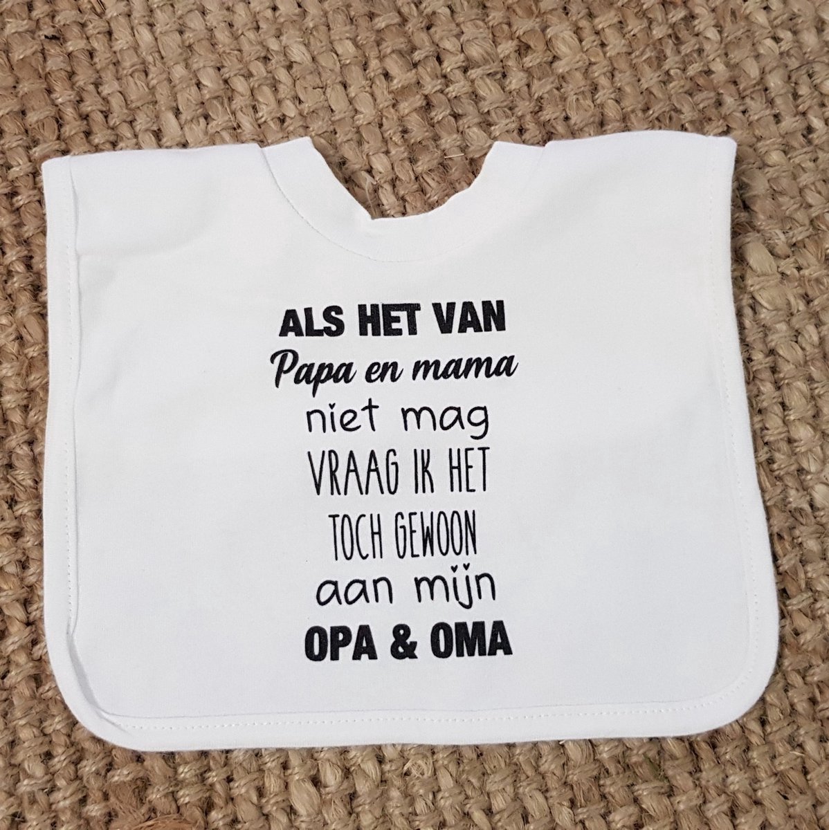 Goedkoopste Baby slabbetje cadeau tekst worden hoera zwangerschap bekendmaking aankondiging voor de liefste aanstaande geboorte gaat worden jullie worden zwangerschapsaankondiging