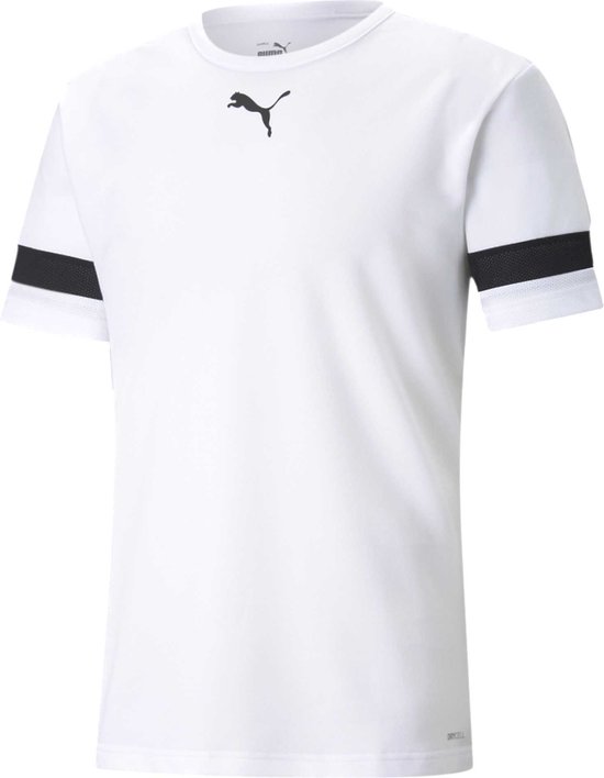 Puma Teamrise Jersey Wit T-Shirt - Sportwear - Volwassen