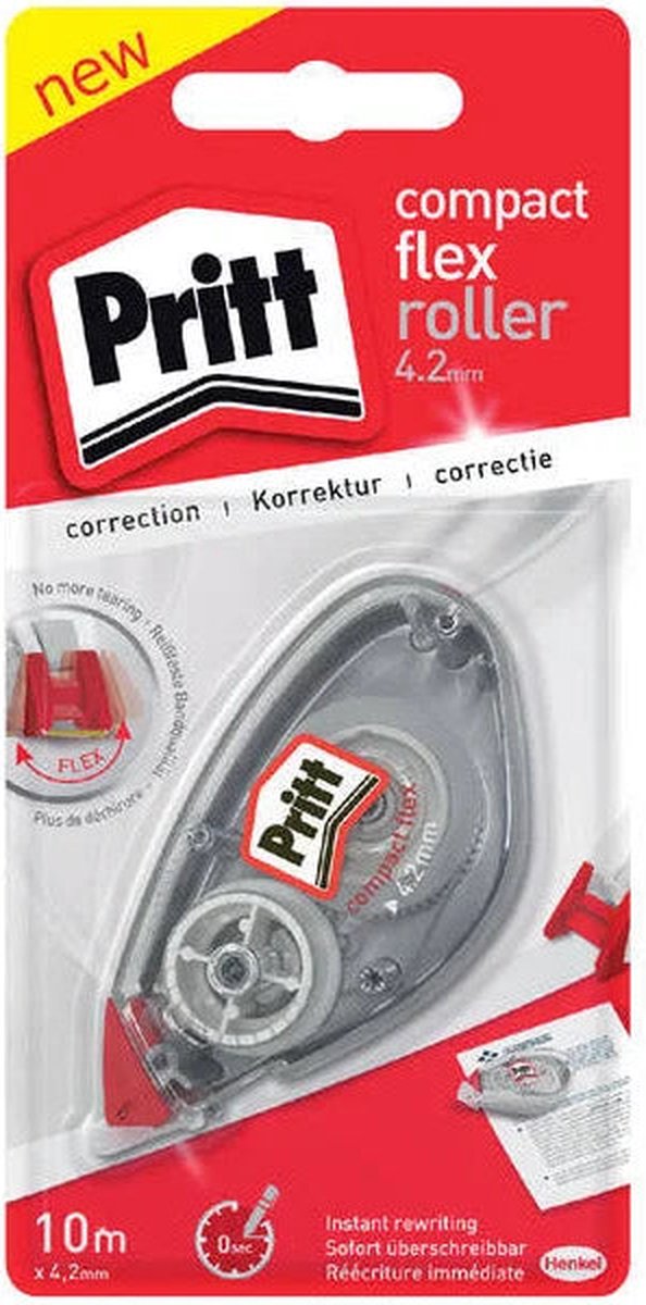 Pritt Correctietape pritt compact flex 4.2mmx10m bm | 10 stuks Wit