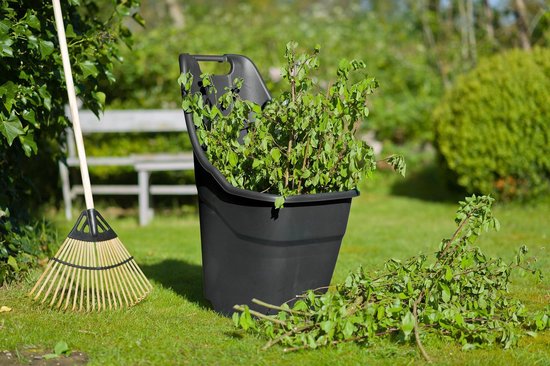 Talen Tools - Tuintrolley - 55 liter - Gerecycled plastic van Talen Tools — afbeelding 2