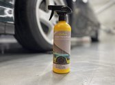 DeResto - Bandenzwart auto - Kunststof en rubber dressing - Siliconenvrij - 500ML - Spray