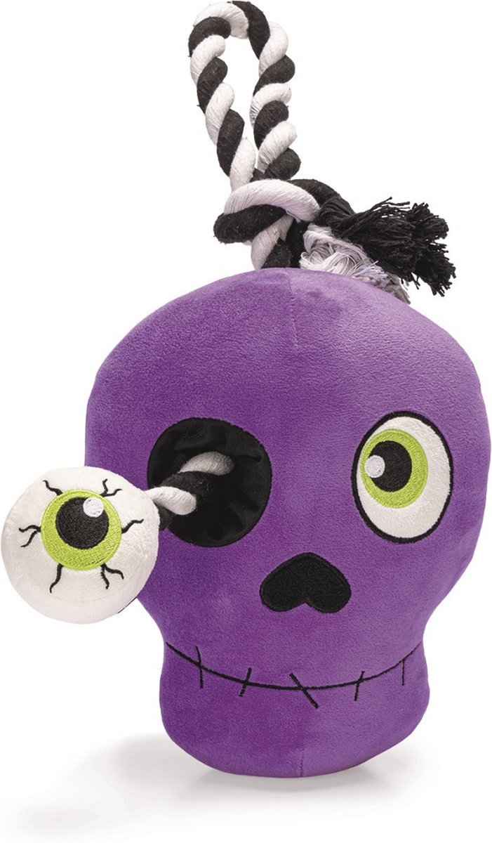Beeztees hondenspeelgoed Halloween Schedel