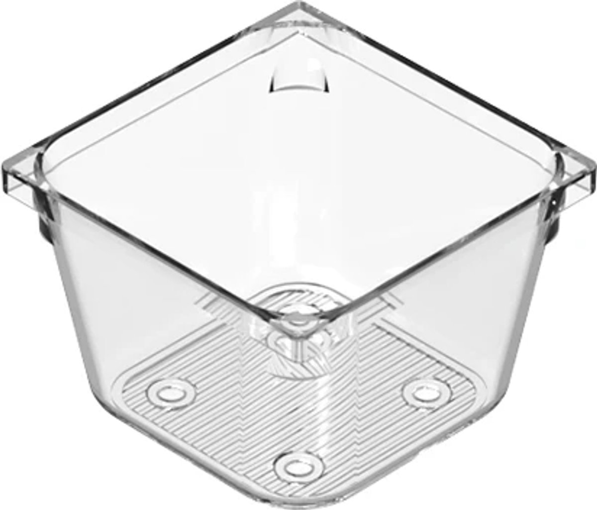 So Clever Ladebakjes 5.1 cm hoog Classic Clear - 7.5 x 7.5 cm (A)