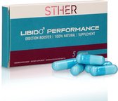 Sther Libido Performance Erectiepillen Voor Mannen - 100 % Natuurlijk - Viagra Vervanger - 20 Stuks