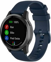 By Qubix Sportband met motief - Donkerblauw - Xiaomi Mi Watch - Xiaomi Watch S1 - S1 Pro - S1 Active - Watch S2