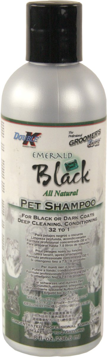 Double K Emerald Black Shampoo 1:32 Zwarte Vacht - 237 ml