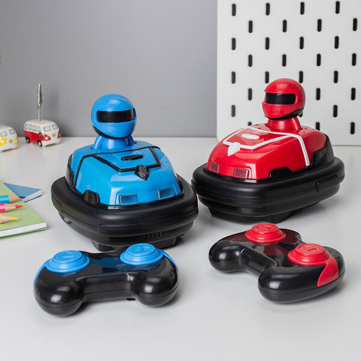 2.4Ghz Battle 2PCS RC Bumper Cars Télécommande Go Kart Car