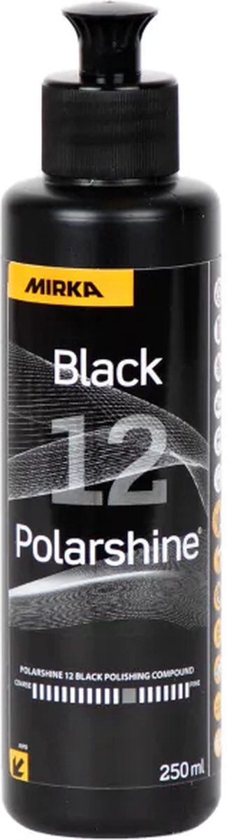 MIRKA Polarshine 12 Black Polijstmiddel 250ml