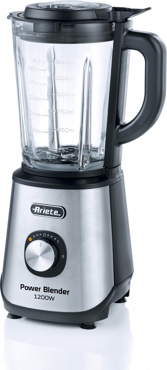 Ariete 0579/00 1,5 l Blender voor op aanrecht 1200 W Roestvrijstaal