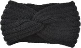 Câble torsadé pour bandeau | Noir | Bandana | Élastique | tricoté