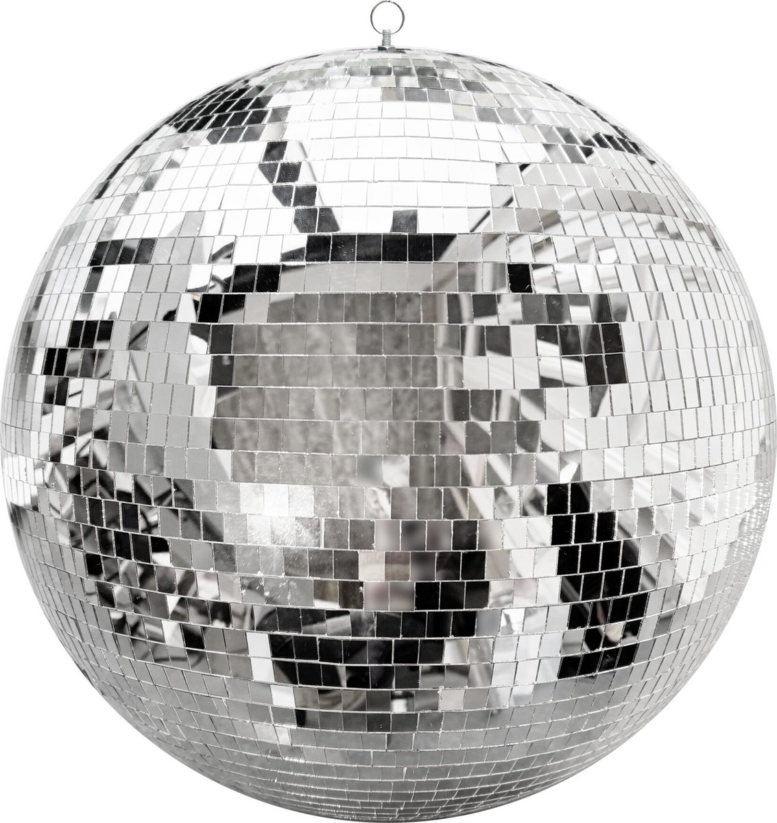 KIMU Boule Disco 50 cm Groot - Boule Disco Argent - Boule à