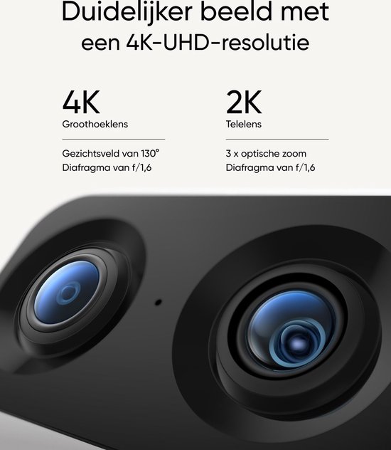 eufy Security Indoor Cam S350 + SAMSUNG MicroSDXC 128GB PRO - Bundel van eufy Security — afbeelding 3