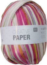 Creative Papier - Papier voor te haken - Papiergaren - Roos tinten