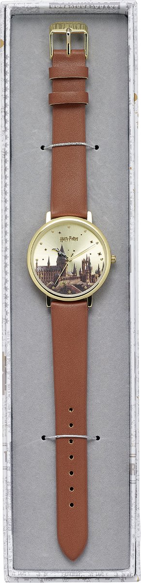 Accutime - Harry Potter - Time Teacher - Montre Éducatif - Cuir à lire  l'heure - Zwart