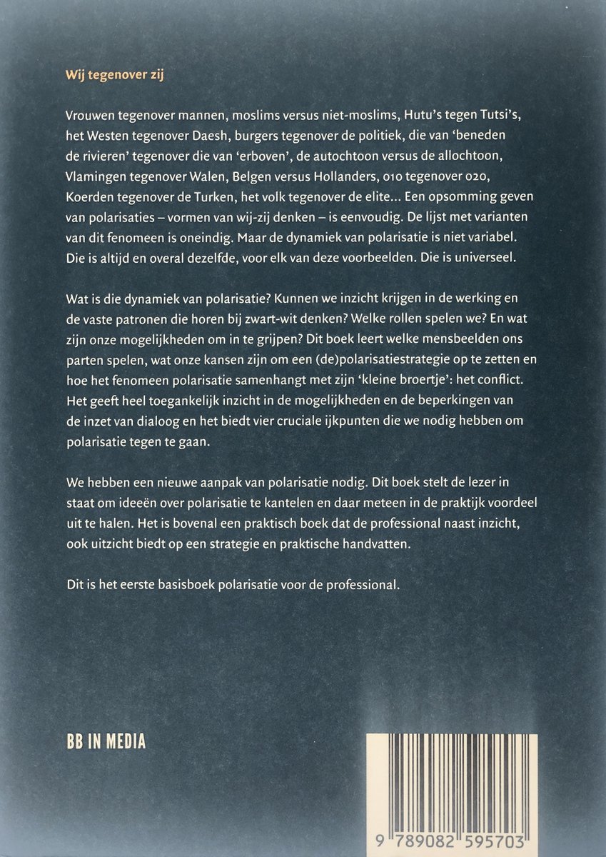 Polarisatie - back cover