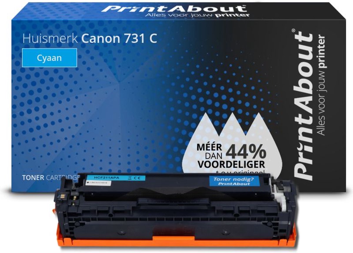 PrintAbout - Alternatief voor de Canon 731 C / cyaan