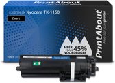 PrintAbout huismerk Toner TK-1150 Zwart geschikt voor Kyocera