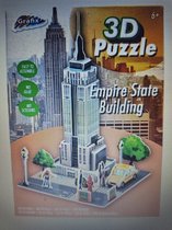 3D Puzzel - Empire State Building - Schoencadeautjes Sint - Kerst