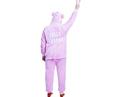 Varken onesie - Dieren onesie - Verkleedkleding - Feestvarken - M/L