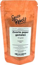 Spice Rebels - Zwarte peper gemalen - zak 55 gram