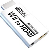 AdroitGoods Wii Naar HDMI Adapter - Convertor - Incl. 3,5 mm Jack Aansluiting - 1080P Full HD