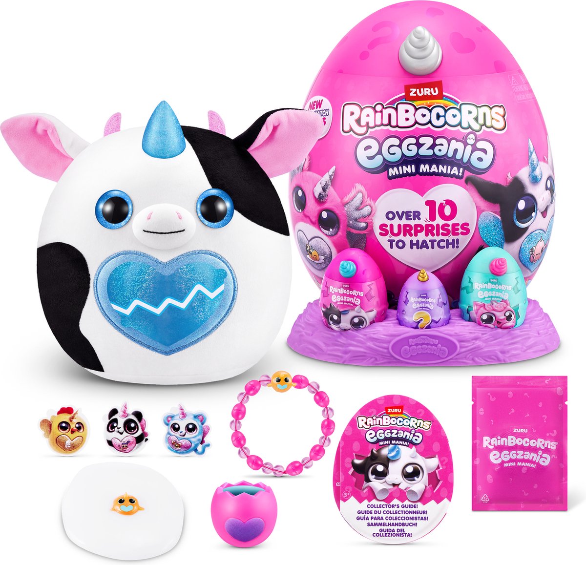 ZURU - Rainbocorns - Eggzania Mini Mania - 23cm - Roamy