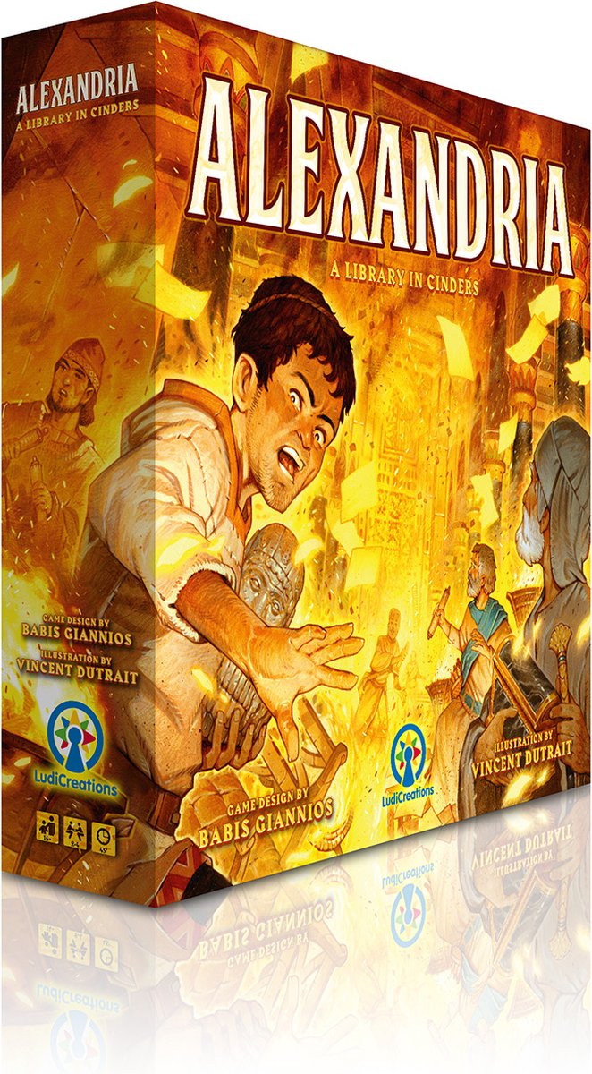 Alexandria - Bordspel - Engelstalig - LudiCreations