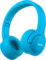 WISEQ Hero - Casque enfant - Casque WISEQ -auriculaire pour enfants avec Bluetooth 5.0 - Casque sans fil pour enfants - bleu