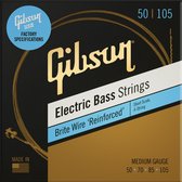 Gibson SBG-SSM Brite Wire Bass Strings Short-Scale 50-105 (Medium) - Snarenset voor 4-string basgitaar