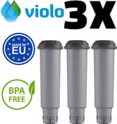3x VIOLO waterfilter voor KRUPS koffiemachines - filtervervanging 3 stuks