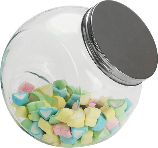 Colcolo Bonbonglas Mit Deckel - 685ml Bunte Aufbewahrung Für Küche & Deko